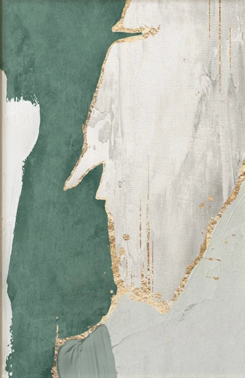 Gold Foil Abstract Canvas