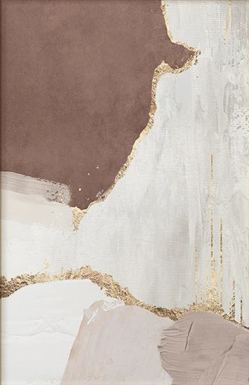 Gold Foil Abstract Canvas