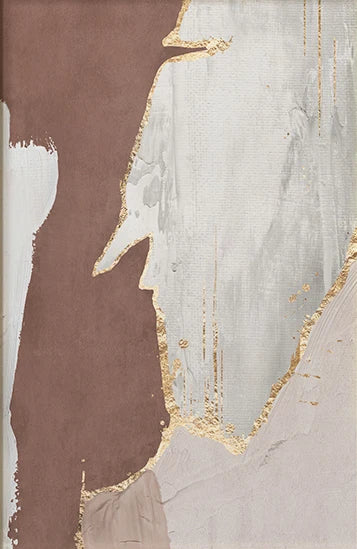 Gold Foil Abstract Canvas